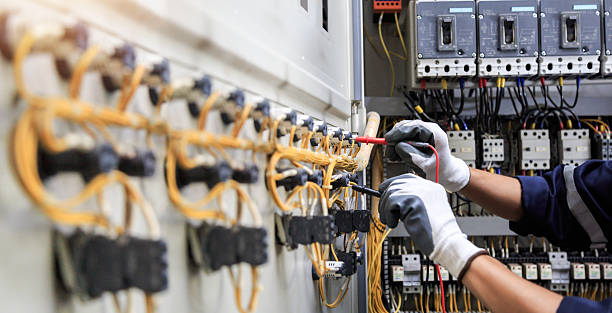 Professional Electrician technician working in Troy, NC